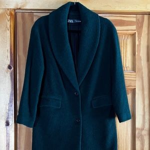 ZARA Green Coat
